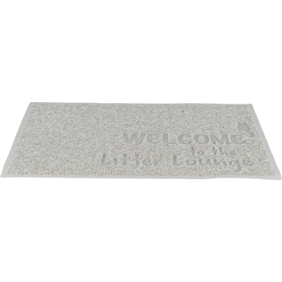 Trixie Kattenbakmat Pvc Lichtgrijs 60X40 CM