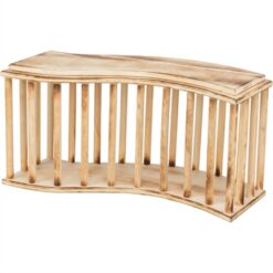 Trixie Hooiruif Met Deksel Hout Gevlamd 37X13X19 CM