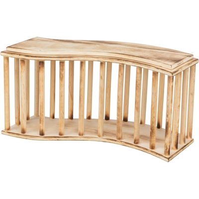 Trixie Hooiruif Met Deksel Hout Gevlamd 37X13X19 CM