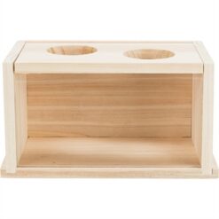 Trixie Zandbad Hamster / Gerbil Onbehandeld Hout 28X15X15 CM