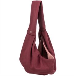 Trixie Hondentas Buikdrager Soft Bordeaux / Roze 60X20X22 CM