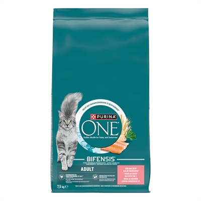 Purina One Adult Zalm / Volkoren Granen 7,5 KG