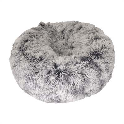 Croci Hondenmand Donut Bicolor Zwart 100X100X25 CM