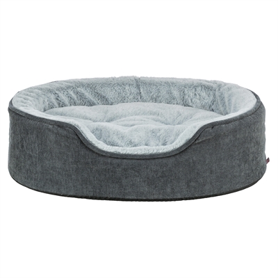 Trixie Vital Hondenmand Lino Soft Ovaal Grijs / Lichtgrijs 83X67 CM