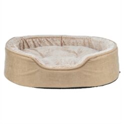 Trixie Vital Hondenmand Lino Soft Ovaal Beige / Creme 83X67 CM