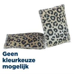Trixie Speelkussen Leo Panterprint Met Valeriaan Assorti 9X7 CM