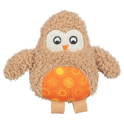 Trixie Uil Pluche Met Kattenkruid / Catnip Bruin 10 CM