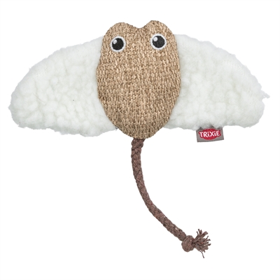 Trixie Rog Stof / Pluche Met Kattenkruid / Catnip Wit / Beige 15 CM