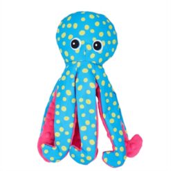 Fofos Sealife Octopus Gestipt Blauw 14X9X34 CM