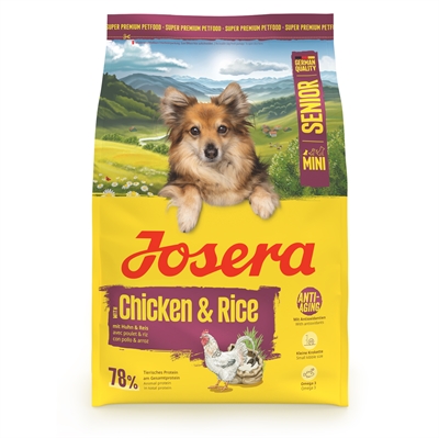 Josera Mini Senior Chicken / Rice 3 KG