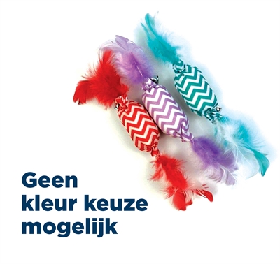 Happy Pet Tabby Patch Crinkle Snoepje Assorti 19X2,5X2,5 CM