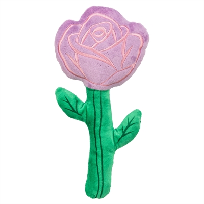 Trixie Roos Pluche Paars 30 CM