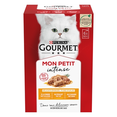 Gourmet Mon Petit Gevogelte 6X50 GR