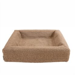 Bia Bed Premium Hoes Teddy Beige 100X80X15 CM