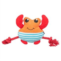 Trixie Krab Met Flostouw Oranje 28X8,5X20,5 CM