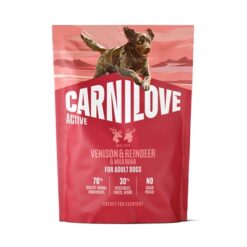 Carnilove Active Adult All Breeds Venison / Reindeer / Wild Boar 1,5 KG