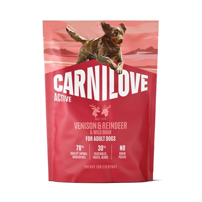 Carnilove Active Adult All Breeds Venison / Reindeer / Wild Boar 1,5 KG