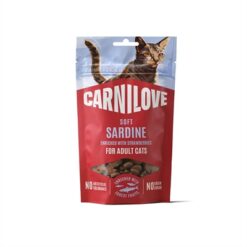 Carnilove Soft Snack Sardines / Strawberry 50 GR