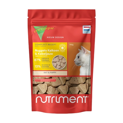Energique Kat Kalkoen / Kabeljauw 750 GR