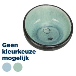Trixie Voerbak / Drinkbak Keramiek Assorti 15X15X7 CM