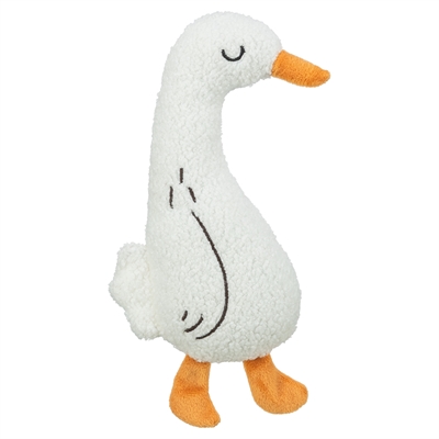 Trixie Gans Pluche Wit 28 CM