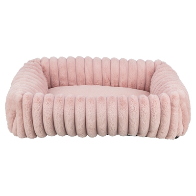 Trixie Hondenmand Lonni Hoekig Ribfluweel Roze 80X60 CM