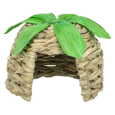 Trixie Huis Gras Met Maisbladeren 16X16X12 CM