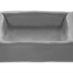 Bia Bed Kunstleer Hoes Hondenmand Grijs Bia-3 70X60X15 CM