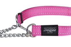 Rogz For Dogs Fanbelt Halfslip Halsband Roze 20 Mmx34-56 CM