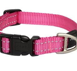 Rogz For Dogs Snake Halsband Roze 16 Mmx26-40 CM