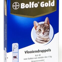 Bolfo Gold Kat Vlooiendruppels 40 4 Pipet