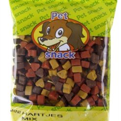 Zzzpetsnack Mini Hartjes Mix 14X200 GR