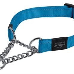 Rogz For Dogs Fanbelt Halfslip Halsband Turqouise 20 Mmx34-56 CM