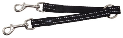 Rogz For Dogs Snake Splitter Zwart 16 Mmx23 CM