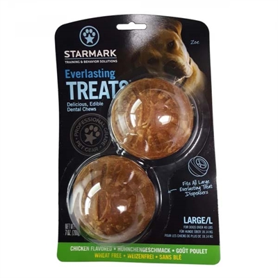 Starmark Everlasting Treats Veggie Kip Large 7,5X7,5X3,5 CM