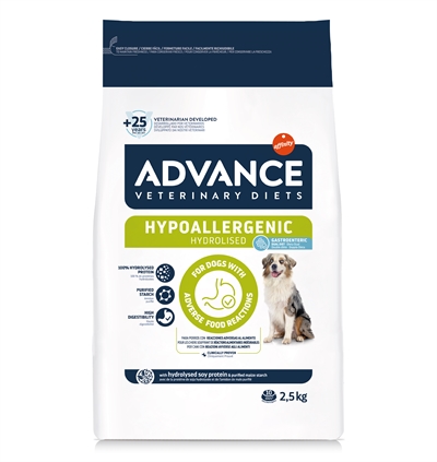 Advance Veterinary Diet Dog Hypoallergenic 2,5 KG