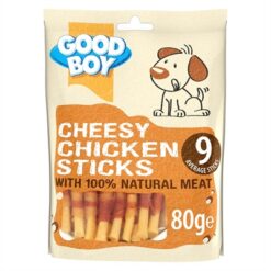Good Boy Cheesy Chicken Sticks 80 GR