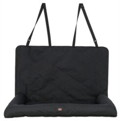 Trixie Autostoel Kussen Dubbel Zwart 95X50X10 CM