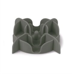 Zolux Slowfeeder / Inzet Stuk Voor Voerbak Silicone Grijs 17,5X17,5X4,5 CM