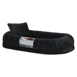 Zolux Expert Hondenmand Gaia Met Kussentje Ovaal Grijs 90X51X17 CM