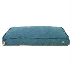 Zolux Hondenkussen Toscane Hoekig Gerecyclede Vulling Blauw 129X79X24 CM