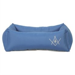 Zolux Hondenmand 4 Seasons Waterafstotend Polyester Hoekig Blauw 74X60X23,5 CM