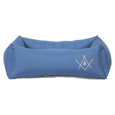 Zolux Hondenmand 4 Seasons Waterafstotend Polyester Hoekig Blauw 74X60X23,5 CM