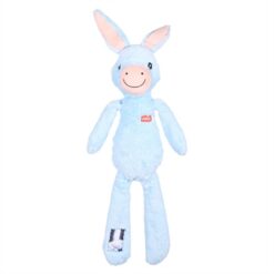 Zolux Furry Farm Ezel Hassan Pluche Met Touw Blauw 69X23X9,5 CM