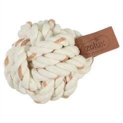 Zolux Touwbal Leather Touch 9,5X7X7 CM