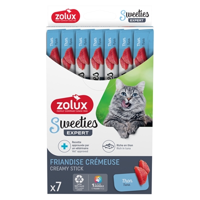 Zolux Sweeties Expert Creamy Stick Tonijn 7X14 GR