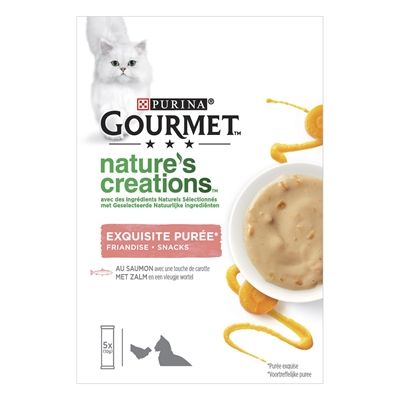 Gourmet Natures Creations Puree Zalm 11X5X10 GR