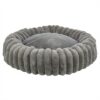 Trixie Hondenmand Lonni Rond Brede Ribstof Antraciet 60X60X13Cm