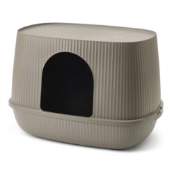 Savic Kattenbak Moona Warm Grijs 57X39X39 CM