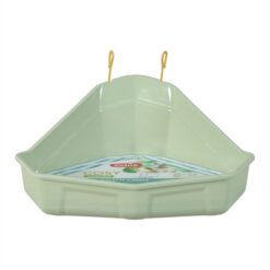 Zolux Hoektoilet Knaagdier Groen 41,5X34,5X19 CM